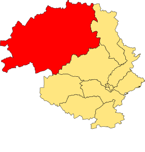 Location of the ward