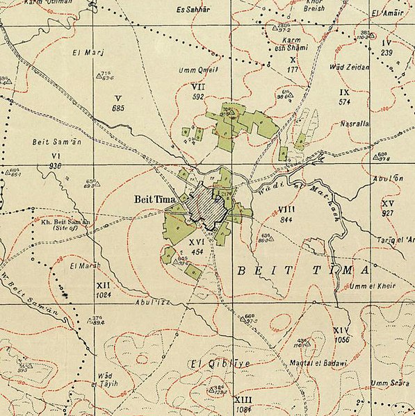File:Historical map series for the area of Bayt Tima (1940s).jpg