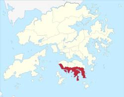 Distretto Meridionale - Localizzazione