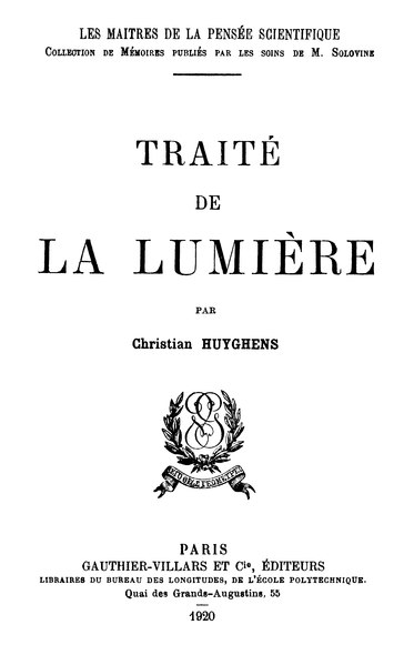 Íomhá:Huyghens - Traité de la lumière, Gauthier-Villars, 1920.djvu