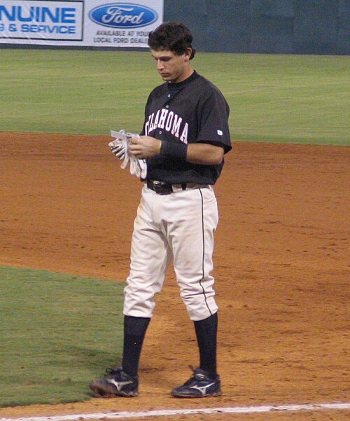 Kinsler with the Oklahoma RedHawks in September 2005