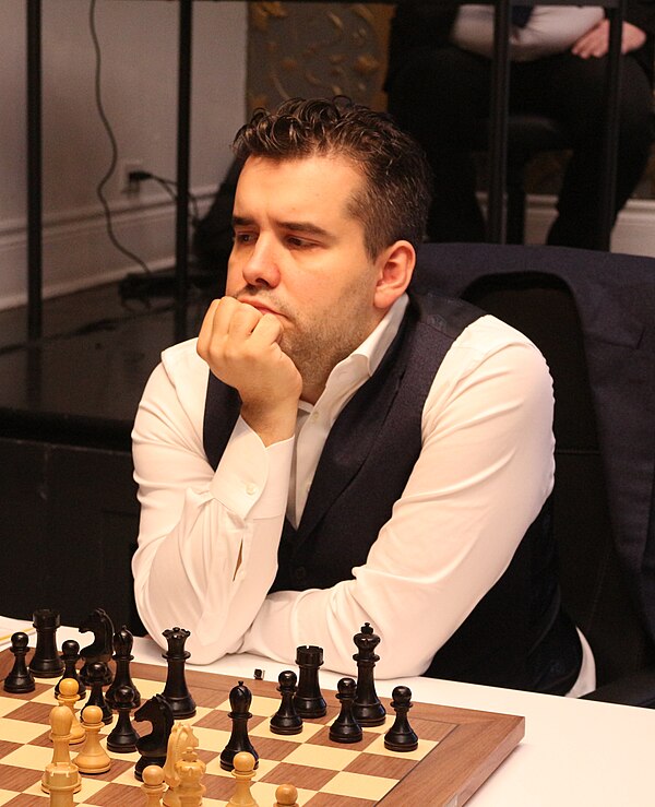 Nepomniachtchi at the 2024 Candidates Tournament