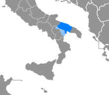 Zona dei dialetti centrali