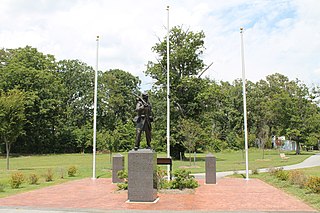 <span class="mw-page-title-main">United States Colored Troops Memorial Statue (Lexington Park, Maryland)</span> American Civil War memorial in Maryland, United States
