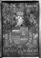 Interieur priesterkoor, wapenbord Ridder Gulden Vlies, Franc de Borssele - 's-Gravenhage - 20328864 - RCE.jpg