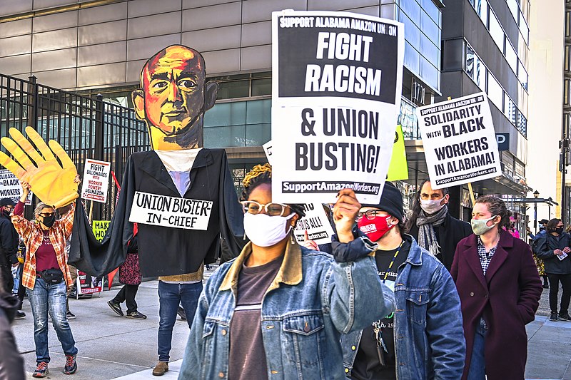 File:International Day of Solidarity With Alabama Amazon Workers, Philadelphia PA -002.jpg