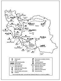 Glavna industrijska žarišta