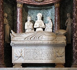 Isaia da pisa, vestiges du monument du cardinal du portugal antonio martino de chaves, 1447, 02.jpg