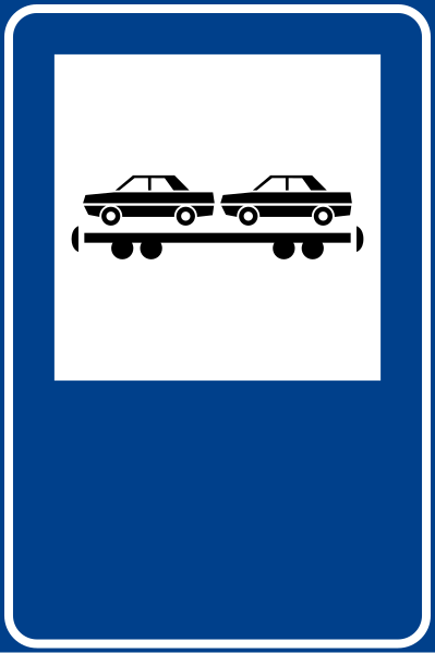 File:Italian traffic signs - auto su treno (figura II 372).svg