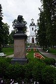 JV Snellman von Johannes Takanen im Snellman Park in Kuopio (1886)