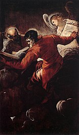 Jacopo Tintoretto, Ewangeliści św. Łukasz i św. Mateusz, 1557