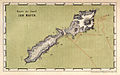 Jan Mayen na mapě Carla Vogta z r. 1863
