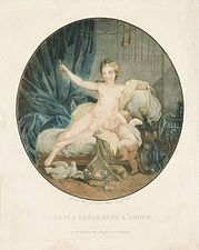 Жан-Франсуа Жанэ, Венера, якая абяззбройвае Амура (c. 1768)