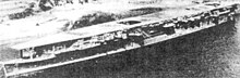 Ryūhō photographed by US Navy aircraft at Kure in September 1945