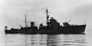 Japanese escort ship <i>Mikura</i> Mikura-class escort ship of the Imperial Japanese Navy