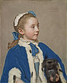 Jean-Étienne Liotard - Portrait of Maria Frederike van Reede-Athlone at Seven Years of Age.jpg