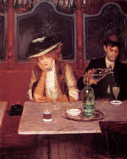 The Drinkers by Jean Béraud (1908)