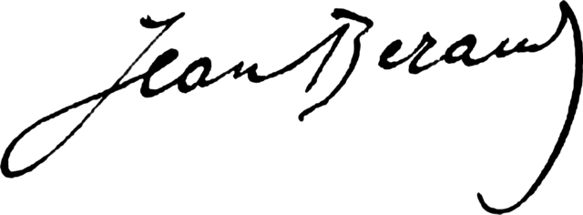 signature de Jean Béraud