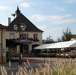 The town hall in Jebsheim