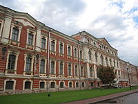 Jelgava Paladset i Jelgavas centrum.