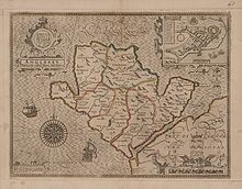John Speed's map of Anglesey, 1607 John Speed Anglesey.jpg