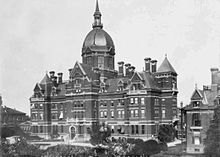 Johns Hopkins Hospital, c. 1880s-1890s Johns Hopkins Hospital, early photo.jpg