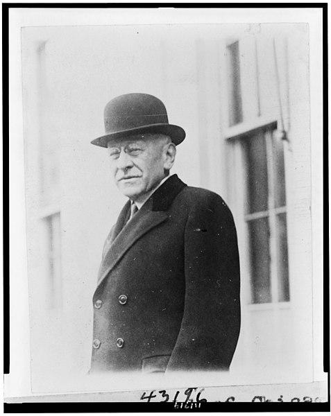 File:Julius Rosenwald of Chicago, President of Sears, Roebuck and Co., half-length portrait, standing outside the White House, facing left LCCN94509159.jpg