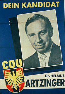 Helmut Artzinger German politician