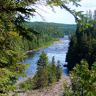 <span class="mw-page-title-main">Kaministiquia River</span> River in Ontario, Canada