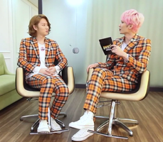 Kim Hee-chul and Kim Jung-mo in 2015