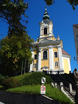 Kirche hl. Johannes der Täufer - Groß Siegharts - 11-09-2011.JPG