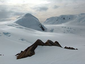 Tukhchiev Knoll (left in the background)