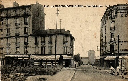 La Garenne Colombes.Rue Faidherbe