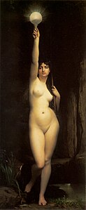 La Vérité (1870) par Jules Lefebvre, Paris, musée d'Orsay.