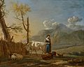 Paisatge amb una pastora (entre 1642 i 1678)