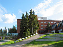 7th wing of the Lappeenranta campus, which includes the academic library Lappeenranta University of Technology - 7th Wing.jpg