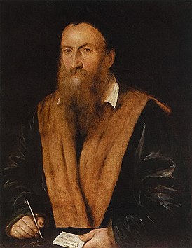 Lattanzio Gambara (?), Portret van Girolamo Romanino, ca.  1550-1560, Boedapest