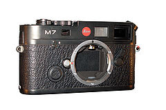 Leica M7 in black chrome