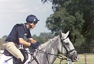 Leslie Law on Shear H20 (Burghley Horse Trials 2004)