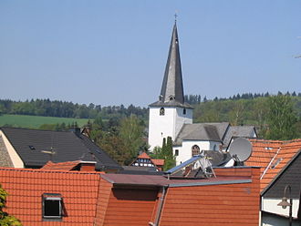 Evangelical Church in Leun seen from the Dollberg Leun 016.jpg