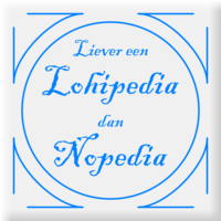 Liever een Lohipedia dan Nopedia