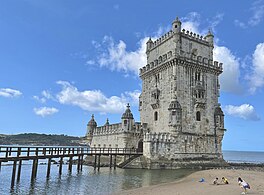 La Tour de Belém à Lisbonne.