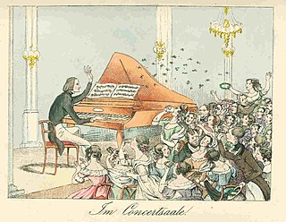 <span class="mw-page-title-main">Lisztomania</span> Fan frenzy towards Franz Liszt