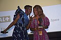 File:Liz Gomis et Abeke Moustafa au FIFF 2024 de Cotonou au Bénin.jpg