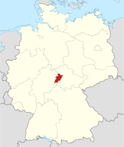 District de Wartburg - Localisation