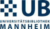 Logo Biblioteki Uniwersyteckiej w Mannheim