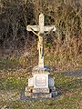 * Nomination Crucifix in Lußberg, aerial view --Ermell 06:25, 20 March 2024 (UTC) * Promotion  Support Good quality. --Johann Jaritz 06:37, 20 March 2024 (UTC)  Support Good quality. --Plozessor 06:38, 20 March 2024 (UTC)