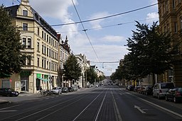 Ludwig-Wucherer-Straße , Ecke Windthorststraße, nördliche Innenstadt Halle (Saale) Paulusviertel - panoramio