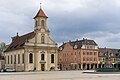 Ludwigsburg - Altstadt - Marktplatz - Blick nach SO mit Dreieinigkeitskirche (1)