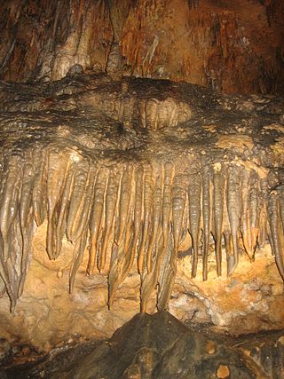 The Fishmarket, so named because the stalactites are reminiscent of fish hanging out to dry.